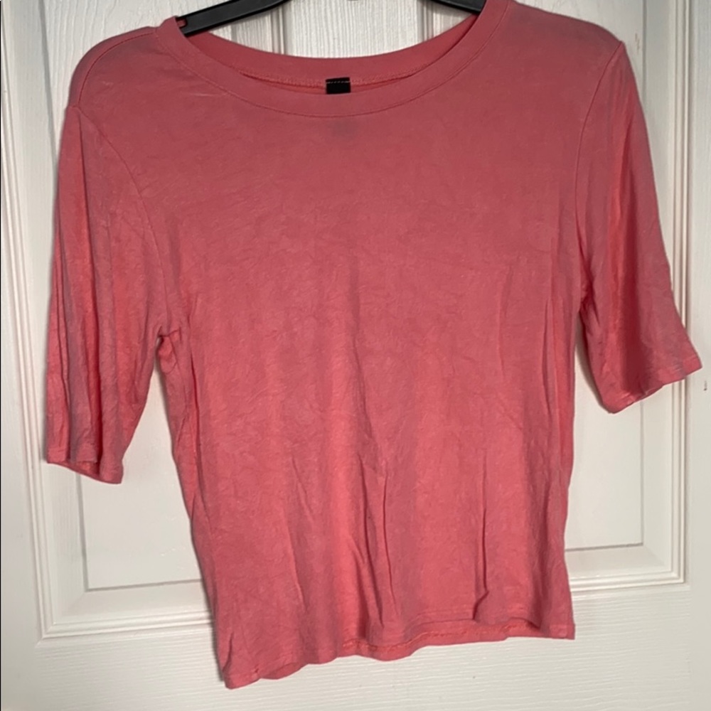 Pink Crop Top